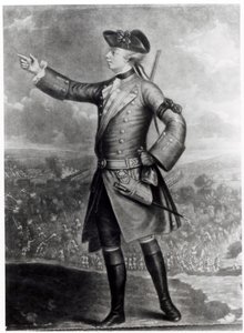 ジェームズ・ウルフ将軍（1727-59） 作： English School